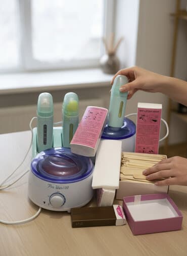 ПРОДАЮ ДВА ВОСКОПЛАВА ДЛЯ ГОРЯЧЕГО ВОСКА, ОДИН КАРТРИДЖНЫЙ С ДВУМЯ