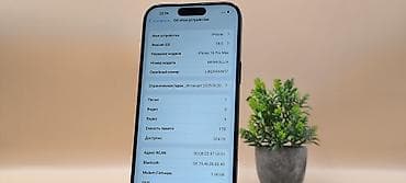 iphone ce: IPhone 16 Pro Max, Б/у, 1 ТБ, Черный, 100 % — 9