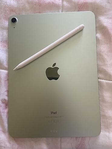 Планшеты: Планшет, Apple, память 64 ГБ, 10" - 11", Wi-Fi, Б/у, Классический цвет - Зеленый — 10