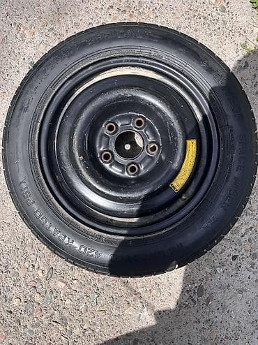 Колеса в сборе 135 / >80 / R 15, Всесезонная, Запаска, Легковые, Железные, отверстий - 5 — 1