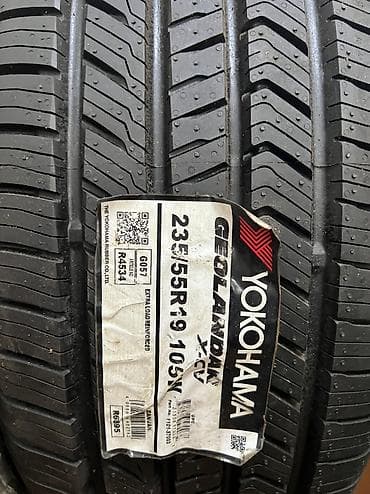 new rise: Летняя японская шина. Фирма Yokohama made in Japan. Размер 235/55R19 — 1