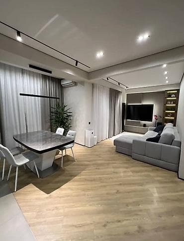 discovery studio: 3 комнаты, 88 м², Асанбай мкр Элитка, 10 этаж, Дизайнерский ремонт — 7