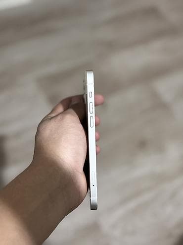 для микрофона: IPhone 12, Б/у, 256 ГБ, Белый, Зарядное устройство, Чехол, 100 % — 4