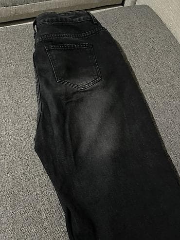 стречь: Джинсы, Палаццо, Средняя талия, Стрейч, XL, 2XL — 3