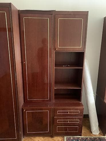 Стенка-шкаф, Тип стенки-шкафа: Модульная, Для зала, Б/у