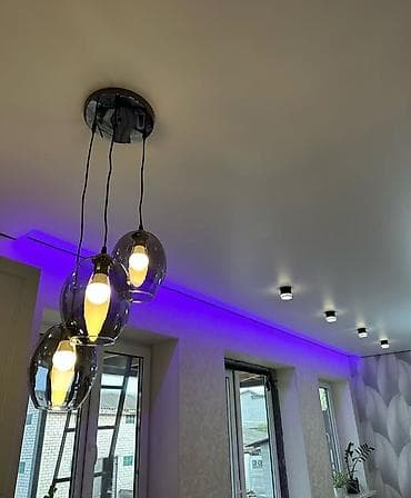 Натяжной потолок Матовое Монтаж at lalafo.kg Натяжной потолок Матовое Монтаж