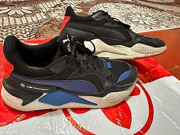 ecco 42: Мужские кроссовки, 44, Puma, Б/у, цвет - Черный, Самовывоз — 2