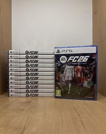 FC26 на PlayStation 5, новые в коробках, в наличии. Оригинал