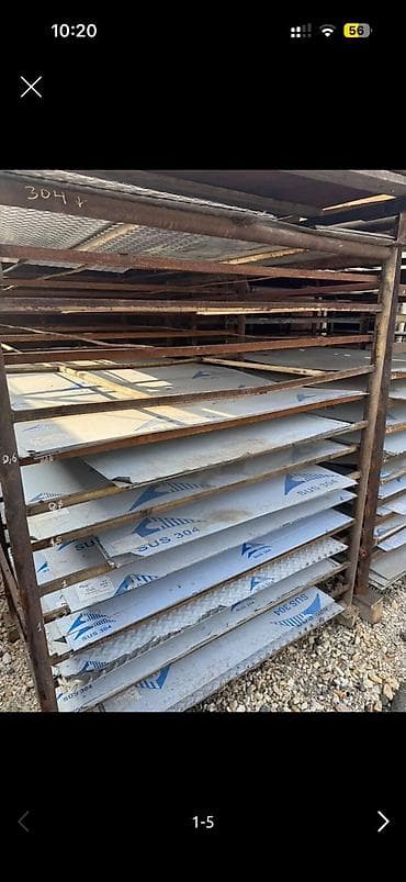 столы из нержавеющей стали: Нержавейка лист t-0.5 марка201- 304 пищевой сталь, пищевой лист — 1