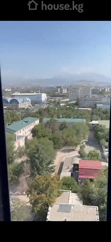 flat osh: 1 комната, 45 м², Ошский рынок / базар Элитка, 12 этаж, ПСО (под самоотделку) — 7