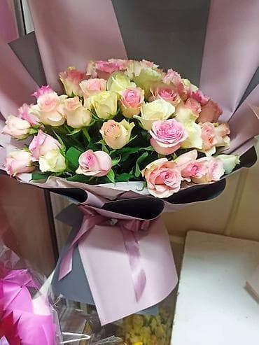 пионы букет: 51роза букеты от 1900сом Акция‼️‼️‼️24/7 — 10