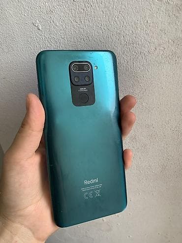 galaxy tab 3: Redmi, Redmi Note 9, Б/у, 64 ГБ, цвет - Зеленый, 2 SIM — 1