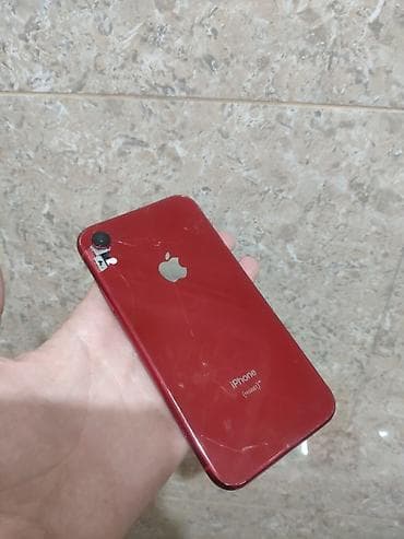 iphone 10: IPhone Xr, Б/у, 64 ГБ, Красный, Кабель, 100 % — 4