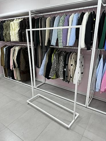 купить корзину: Кронштейн Для одежды, Материал: Металл, На колесах — 9