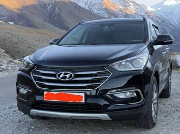 купить авто с кореи бу: Hyundai Santa Fe: 2017 г., 2 л, Автомат, Дизель, Кроссовер — 1