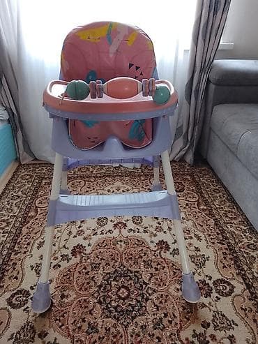 Стульчик для кормления, Другой бренд, Другой вид, цвет - Фиолетовый