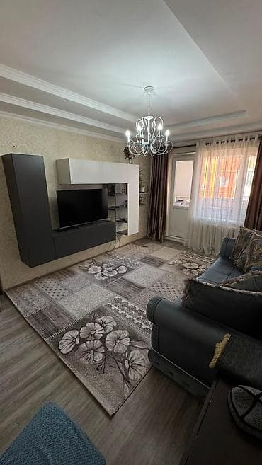 3 комнаты, 87 м², Джал мкр (в т.ч. Верхний, Нижний, Средний) 9 этаж, Евроремонт