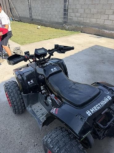 мотоцикл васхот: Квадроцикл Tao Motor Hunter (наклейки Kawasaki), черный - Привод: 4x2 — 4
