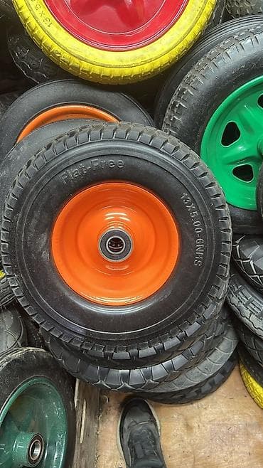 6 отверстия: Колеса для тачек и тележек — 1