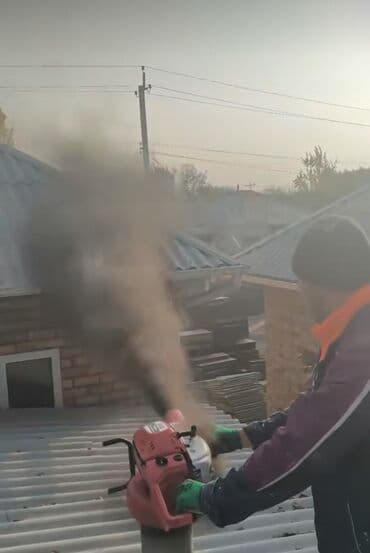 Детские сады, няни: Прочистка дымоходов и вентиляционных каналов дымомашиной - — 2