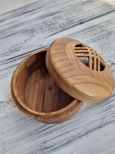 ящики деревянные декоративные: Шкатулки в виде юрты! Сувениры, мерч с вашим логотипом, токарные — 3