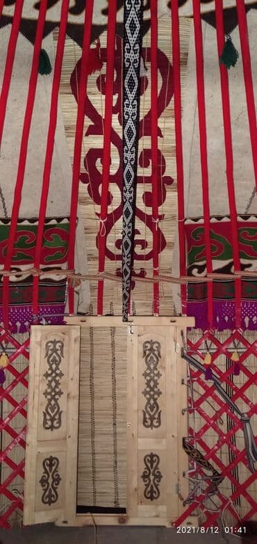 продаю в связи переездом: Продажа юрты, Каркас Деревянный, 85 баш, Диаметр 6 метров — 9