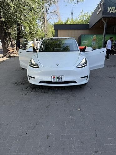 byd e3: Tesla Model Y: 2020 г., Вариатор, Электромобиль, Кроссовер — 2