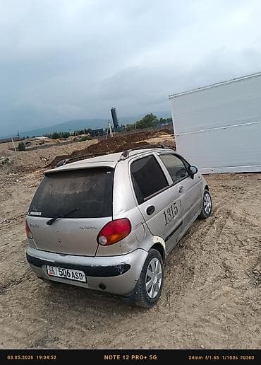 wuling mini ev: Daewoo Matiz: 2002 г., 0.8 л, Механика, Бензин, Хэтчбэк — 3