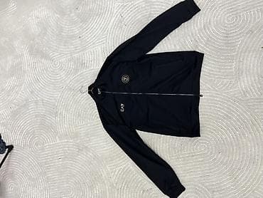 талстовка: Мужская толстовка, L, Стандарт, Emporio Armani, Б/у, цвет - Черный — 2