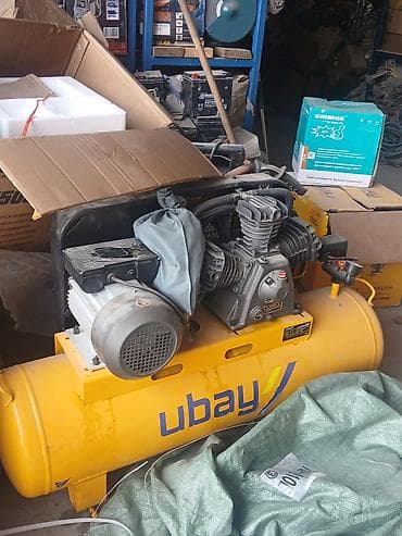 Инструменттер: Компрессор Ubay UB100 (поршневой, ременной привод) Основные — 1