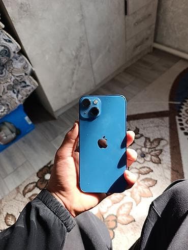 IPhone 13 mini, Синий, Защитное стекло