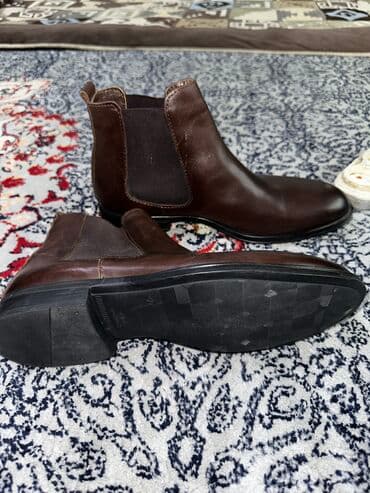 сапоги зимние женские натуральная кожа натуральный мех распродажа: Мужские ботинки, 42, Etor, Новый, цвет - Черный, Бесплатная доставка — 6