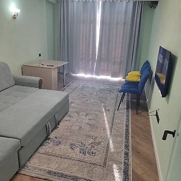2 комнаты, 70 м², Асанбай мкр Элитка, 6 этаж, Евроремонт — 3
