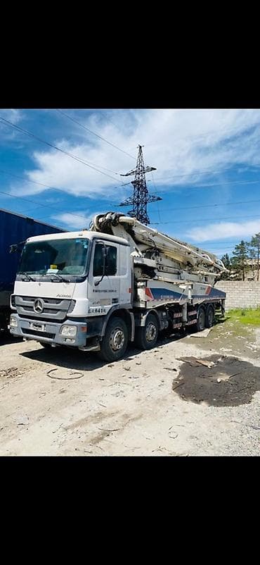 Бетононасос, Mercedes-Benz, 2014 г., 40-60 м at lalafo.kg Бетононасос, Mercedes-Benz, 2014 г., 40-60 м