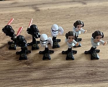 Фигурки Звёздные войны (Star wars) — миниатюрные пластиковые персонажи — 2