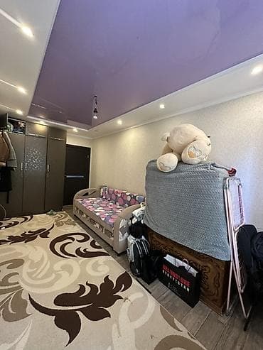 osh flat: 3 комнаты, 57 м², 6 мкр 104 серия, 1 этаж, Евроремонт — 5