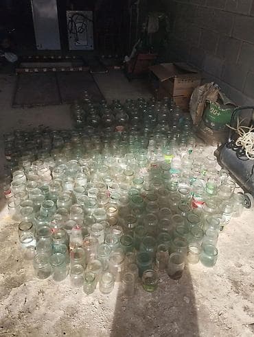 старый вещи: Продам банки разные (стеклянные). Цена за все — 1