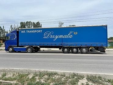 прицепт: Тягач, DAF, 2013 г., Тентованный — 2