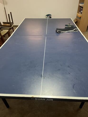 сколько стоит игровой стол: Складной походный стол, Железо, цвет - Синий — 2