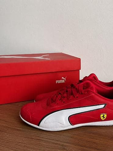Мужская обувь: Кроссовки Puma x Scuderia Ferrari - Модель: 308058-02 (по ярлыку) - — 2
