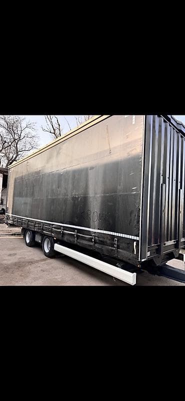 тралл трейлер: Прицеп, Krone, Шторный — 2