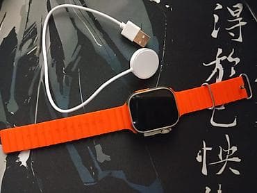 Акылдуу сааттар: Продаю практически новые смарт-часы T10 Ultra. Состояние идеальное, в — 2