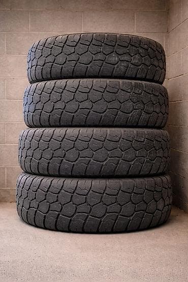 шины 9 камаз: 2 Комплект внедорожных шин.(8штук) A/T в хорошем состоянии. Протектор — 2