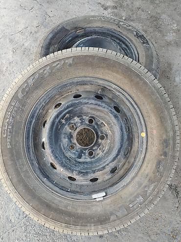 шина 195 70 15 с: Колеса в сборе 195 / 70 / R 15, Лето, Пара, Легкий коммерческий транспорт (C/LT), Железные, отверстий - 5 — 3