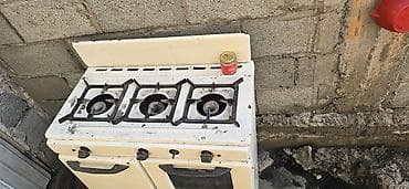 старый газ плита: Газовая, Механическое, Напольная — 2
