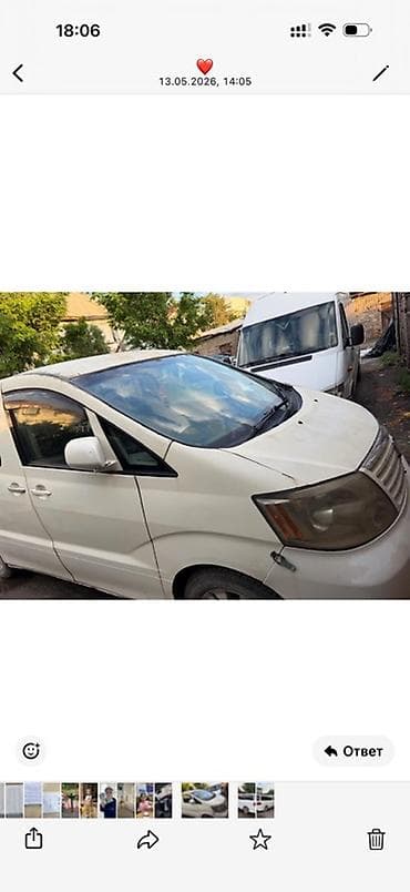 кузов альфард: Toyota Alphard: 2004 г., Автомат, Газ, Минивэн — 4