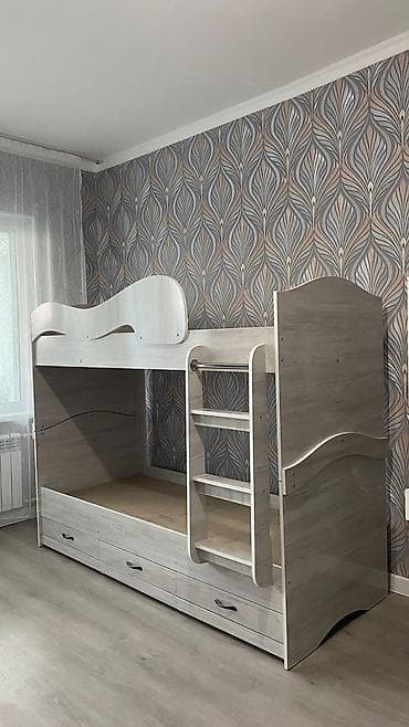 3 room flat: 2 комнаты, С мебелью частично — 7