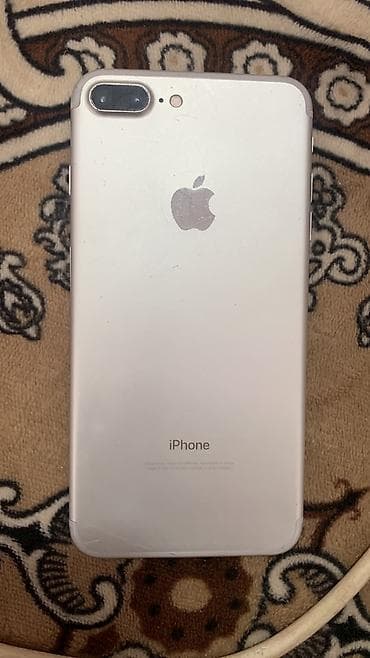 14 plus: IPhone 7 Plus, Б/у, 64 ГБ, Серебристый, 100 % — 2