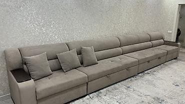 Мебель: Продается диван в хорошем состоянии ! Длина 5.40 ширина 53 — 1