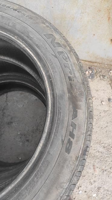 3 uz: Шины 195 / 60 / R 16, Лето, Б/у, Легковые, Nexen — 3